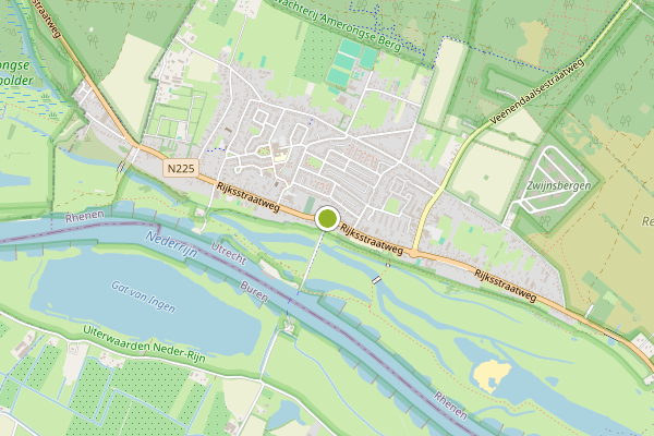 Ambulance-melding op Elst UT op 27 juni, kaart-overzicht