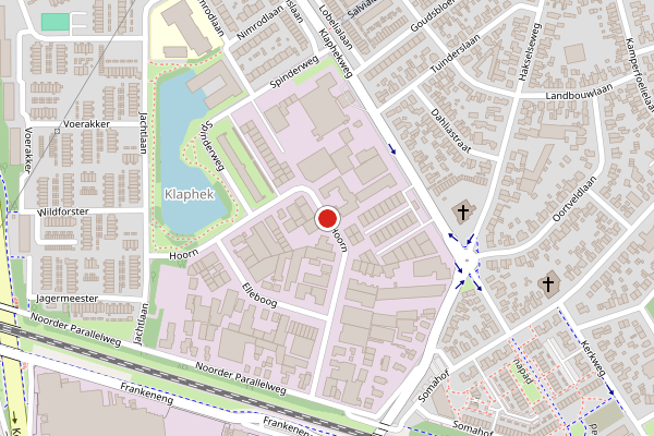 Brandweer-melding op Hoorn, Ede op 30 juni, kaart-overzicht