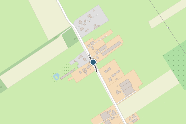 Politie-melding op Weteringsteeg, Rhenen op 1 juli, kaart-overzicht