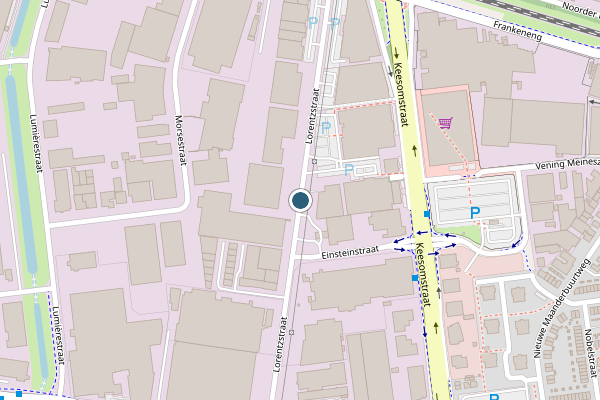 Politie-melding op Lorentzstraat, Ede op 4 juli, kaart-overzicht