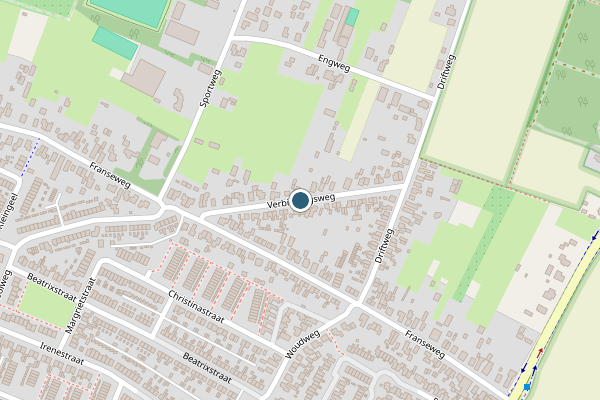 Politie-melding op Verbindingsweg, Elst UT op 15 juli, kaart-overzicht