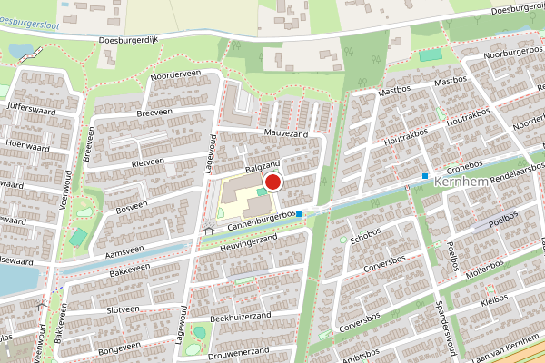 Brandweer-melding op Balgzand, Ede op 23 juli, kaart-overzicht