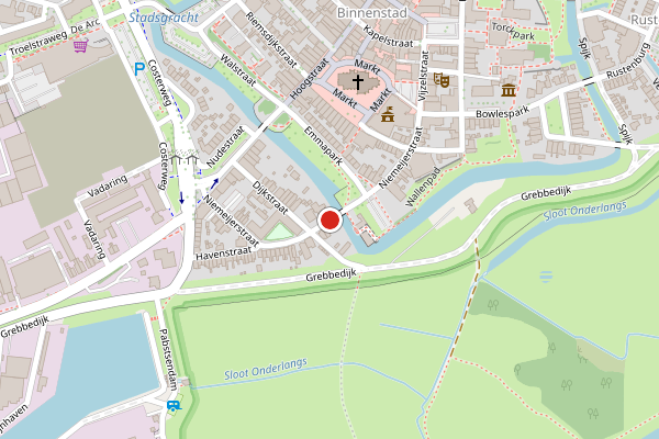 Brandweer-melding op Niemeijerstraat, Wageningen op 6 augustus, kaart-overzicht