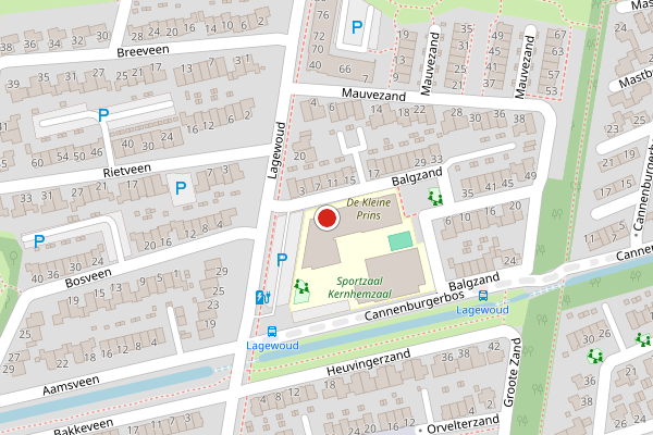 Brandweer-melding op Balgzand, Ede op 1 juni, kaart-overzicht