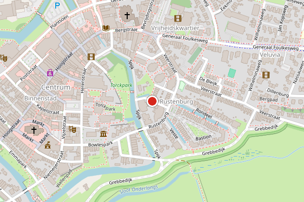 Brandweer-melding op Van Sallandthof, Wageningen op 21 juni, kaart-overzicht